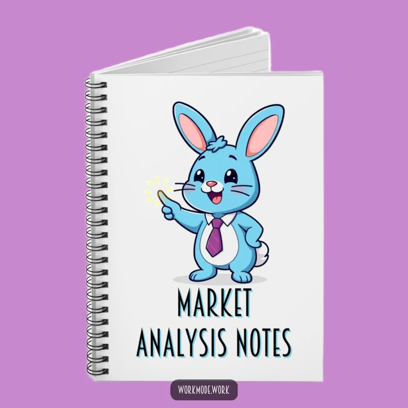 Funny Bunny Graph Notebook: Plan Your Success!